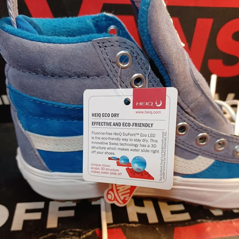 Vans Men's 4/Women's 5.5 Sk8-Hi MTE 2.0 Dx Blue Block/Marshmallow VN0A4P3I2UQ